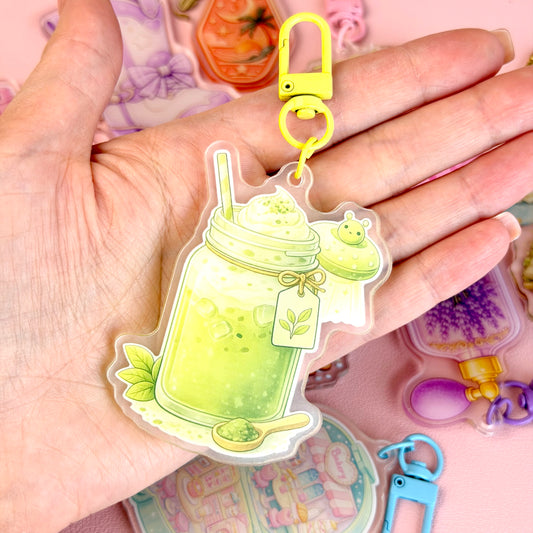 Matcha Keychain